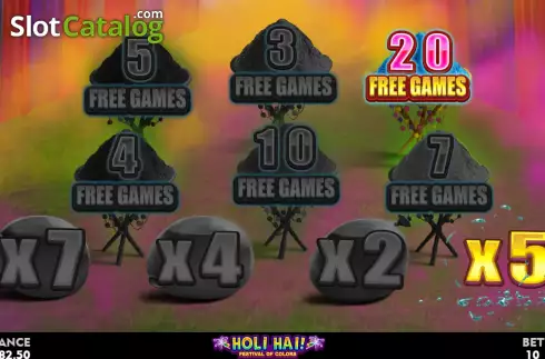 Скрин7. Holi Hai! слот