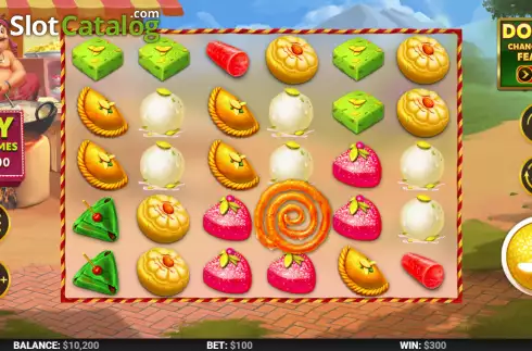 Скрин2. Sweet Shop (Top Spin Games) слот