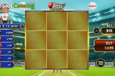 Скрин2. Super Sixers Scratch слот