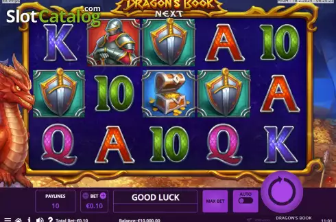 Скрин2. Dragon’s Book Next слот