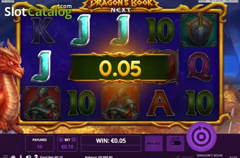 Скрин3. Dragon’s Book Next слот