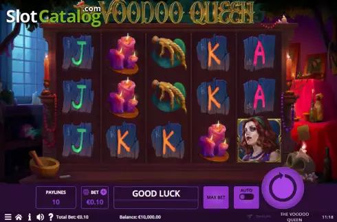 Скрин2. Voodoo Queen слот
