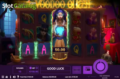 Скрин3. Voodoo Queen слот