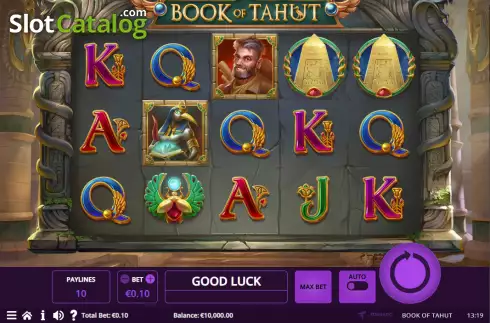 Скрин2. Book of Tahut слот