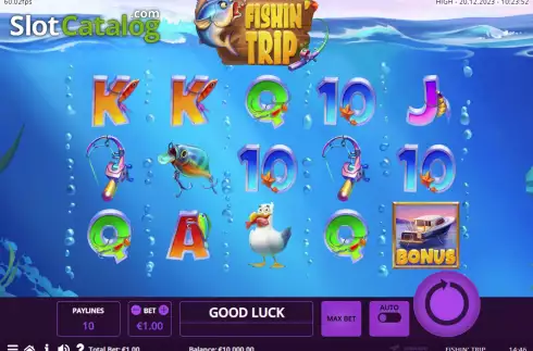 Скрин2. Fishin’ Trip слот