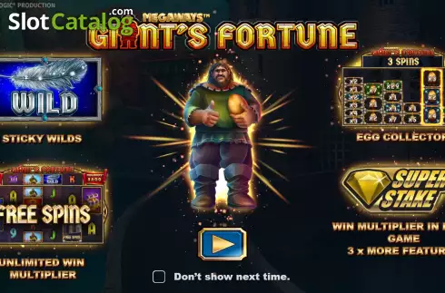 Скрин2. Giant’s Fortune Megaways слот