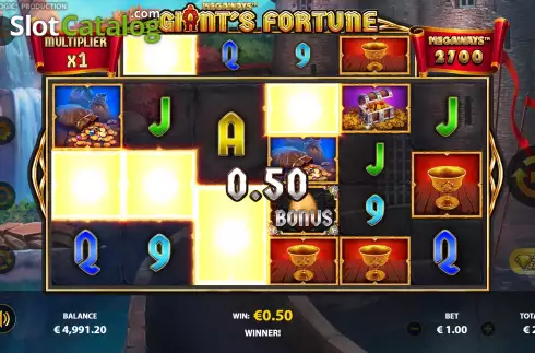 Скрин6. Giant’s Fortune Megaways слот