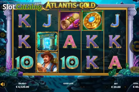 Скрин3. Atlantis Gold (Touchstone Games) слот
