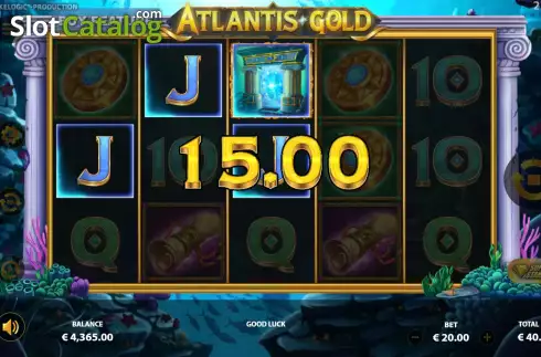 Скрин4. Atlantis Gold (Touchstone Games) слот