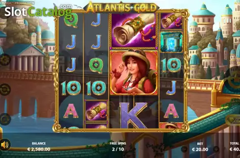 Скрин7. Atlantis Gold (Touchstone Games) слот