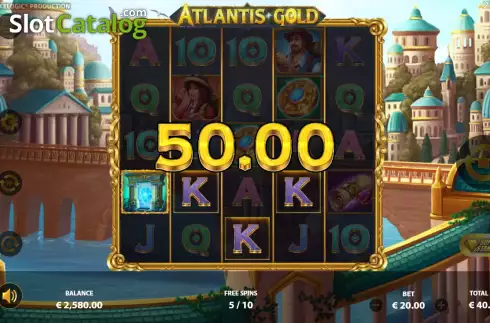 Скрин8. Atlantis Gold (Touchstone Games) слот