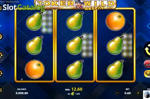 Скрин4. Joker Wild Respin слот