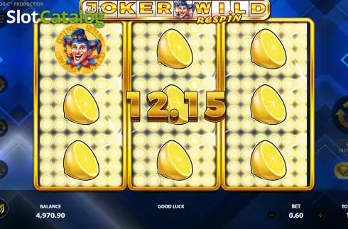 Скрин5. Joker Wild Respin слот