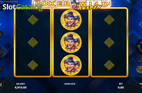 Скрин7. Joker Wild Respin слот
