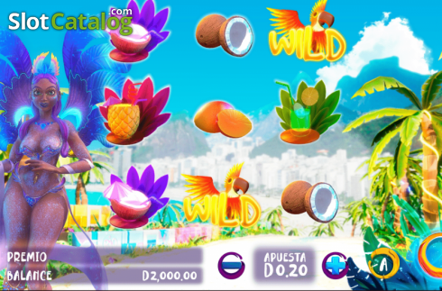 Скрин2. Carnaval do Rio (Triple Cherry) слот