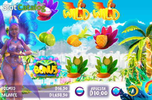 Скрин4. Carnaval do Rio (Triple Cherry) слот
