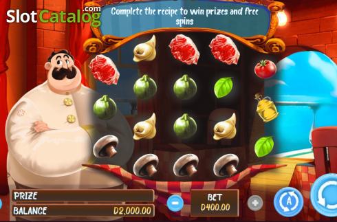 Скрин2. Mega Chef слот