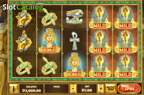 Скрин2. Nile Treasures слот