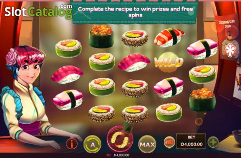Скрин2. Tomoe's Sushi Bar слот