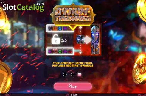 Скрин2. Dwarf Treasures слот