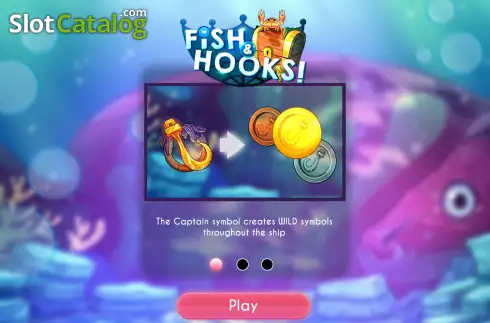Скрин5. Fish & Hooks слот
