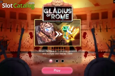 Скрин2. Gladius of Rome слот