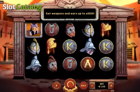 Скрин3. Gladius of Rome слот