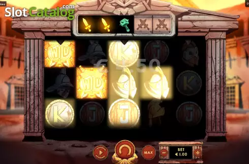 Скрин7. Gladius of Rome слот
