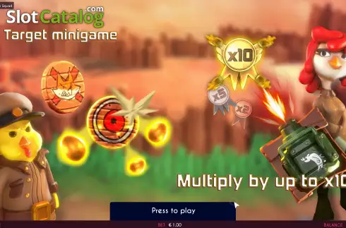Скрин2. Chicken Squad слот