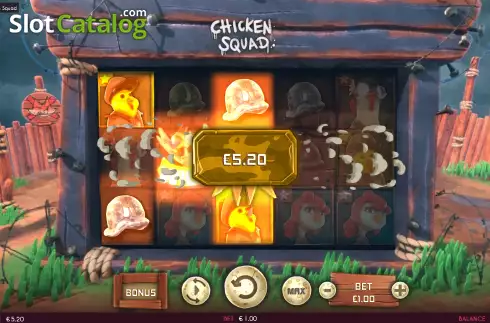 Скрин4. Chicken Squad слот