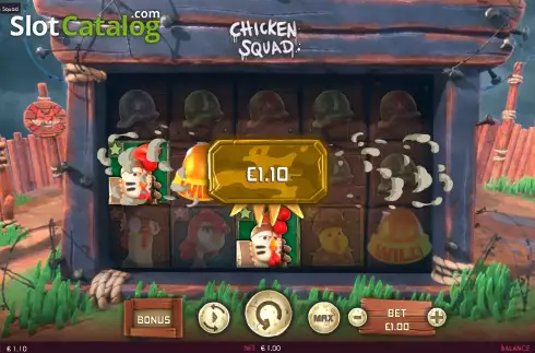 Скрин5. Chicken Squad слот