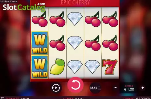 Скрин2. Epic Cherry слот