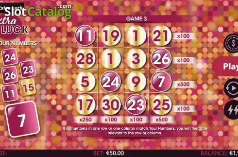 Скрин3. Extra Luck слот
