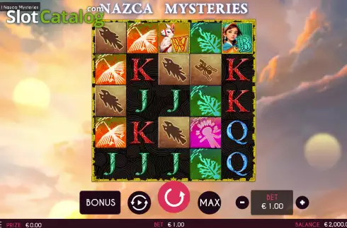 Скрин2. Nazca Mysteries слот