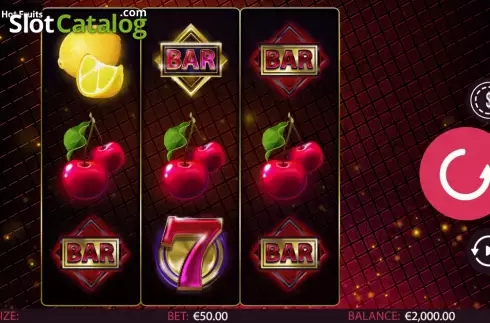 Скрин2. 3 Hot Fruits слот