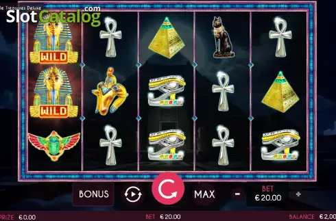 Скрин2. Nile Treasures Deluxe слот