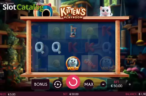 Скрин3. Kitten’s Playroom слот