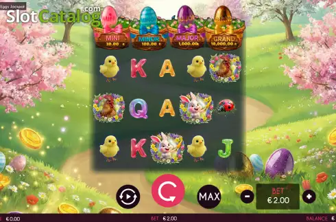 Скрин2. Easter Eggs Jackpot слот