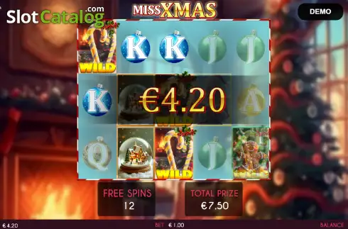 Скрин3. Miss Xmas слот