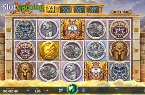 Скрин3. Ancient Fortunes: Zeus слот