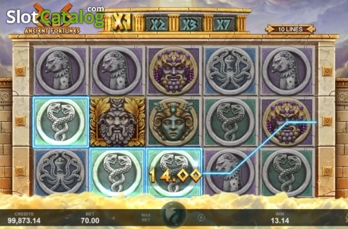 Скрин4. Ancient Fortunes: Zeus слот