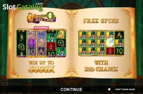 Скрин2. Book of Oz Lock 'N Spin слот