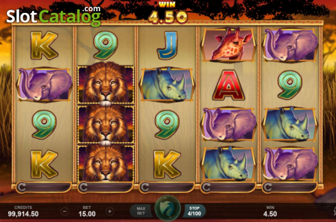 Скрин4. African Quest слот