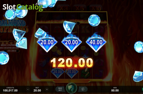 Скрин4. Diamond Inferno слот