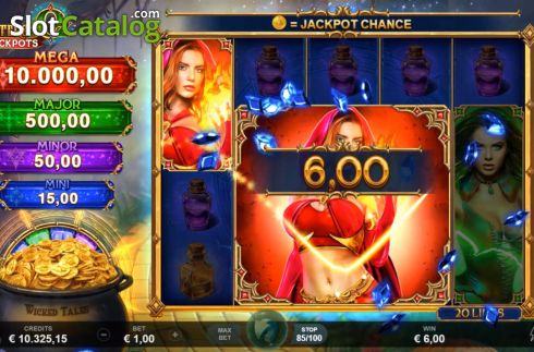 Скрин5. Sisters of Oz Jackpots слот