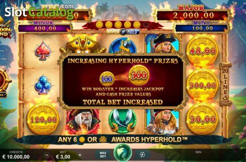 Скрин3. Adventures Of Doubloon Island слот