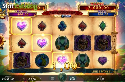 Скрин4. Adventures Of Doubloon Island слот