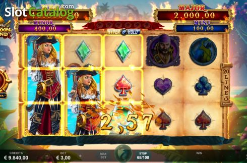 Скрин5. Adventures Of Doubloon Island слот