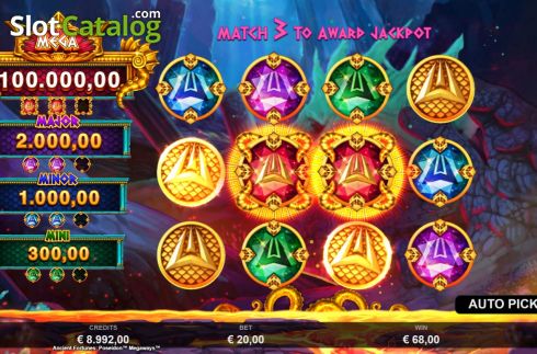 Скрин8. Ancient Fortunes Poseidon Megaways слот