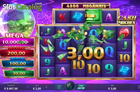 Скрин4. Cash 'N Riches Megaways слот